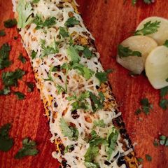 Achari Tandoori Sweet Corn A picture of Achari Tandoori Sweet Corn.