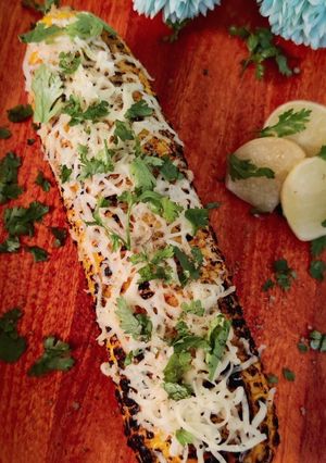 A picture of Achari Tandoori Sweet Corn.
