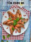 Vietnamese Tamarind Prawns (Tôm Rang me)
