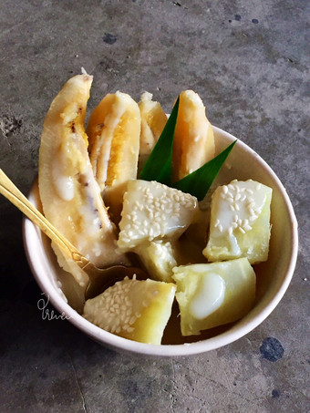 Cara Gampang Membuat Pisang Ubi Mandi Susu 🍌 🍠 🥛 Menu Enak Dan Mudah Dibuat