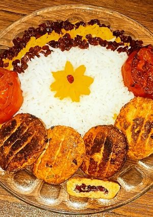 عکسی از دستور کباب شکم پر مرغ