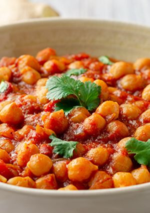 A picture of Chana Masala.