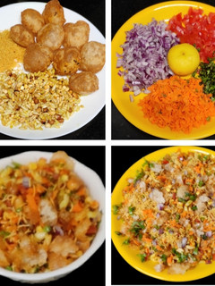 பேல் பூரி (Bhel puri recipe in tamil) செய்முறை முக்கிய புகைப்படம்