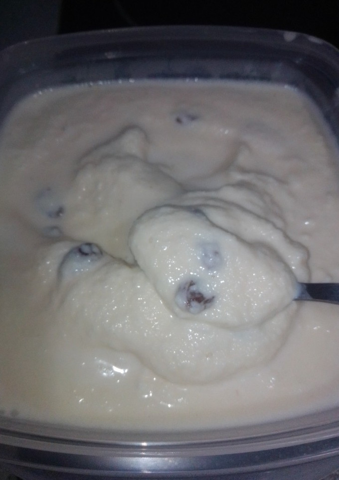 Una foto de Helado de ron con pasas en MC