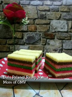 Foto resep Bolu Pelangi