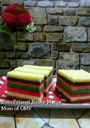 Foto resep Bolu Pelangi