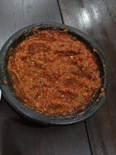 Foto resep Sambal ikan asin peda + tomat