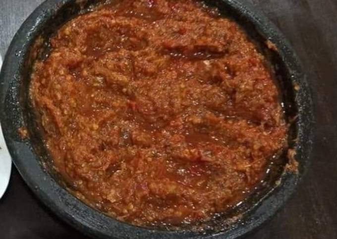 Resep Sambal Ikan Asin Peda Tomat Oleh Fee Listiya Cookpad