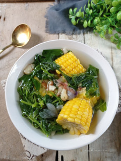Foto resep Sayur bening bayam jagung