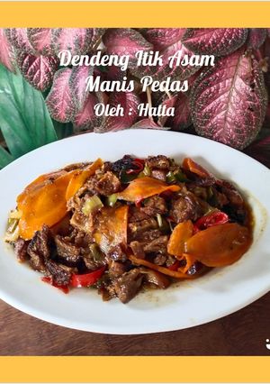 Foto resep Dendeng Itik Asam Manis Pedas