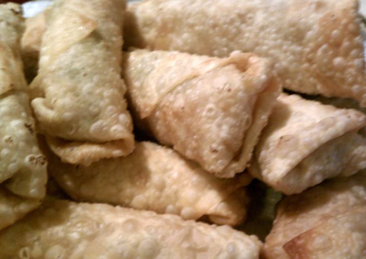 Simple Way to Make Super Quick Homemade Krystals Seafood Egg Rolls