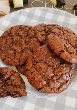 Une photo de Cookie brownie