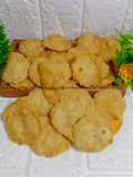 Keripik jetrek/gegetas (keripik tepung beras)