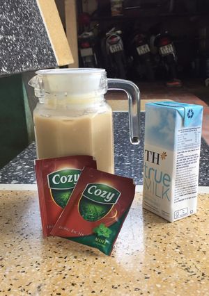 Hình của món Trà sữa đơn giản tại nhà !!!.
