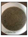 Leek Mushroom Soup