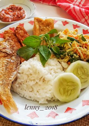 Foto resep Nasi urap