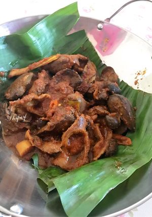 Foto resep Semur hati ampela pedas