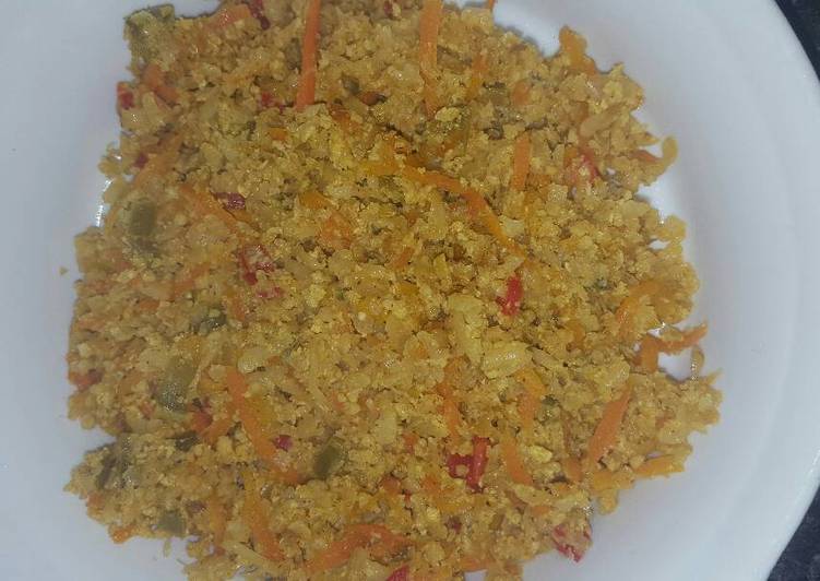 Recipe of Super Quick Homemade Savoury cauli- rice