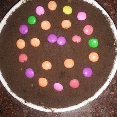 A picture of Custard biscuit pudding.