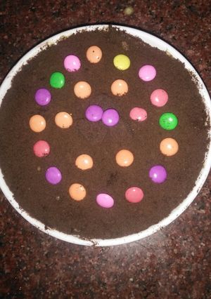 A picture of Custard biscuit pudding.