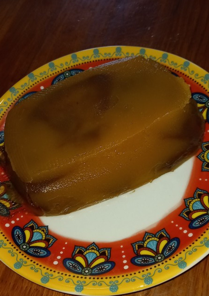 Una foto de Dulce de batata y chocolate 🍠🍫♡