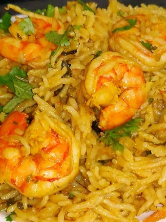 Easy Way Make Recipe Prawns pulao in pressure cooker in 15 minutes that is Can Pamper Your Tongue, Perfect}