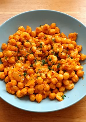 Foto principal de Garbanzos con gambas