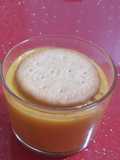 Postre de mango y mandarina