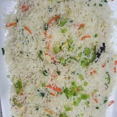 A picture of Egg Vegetable Fried Rice               .