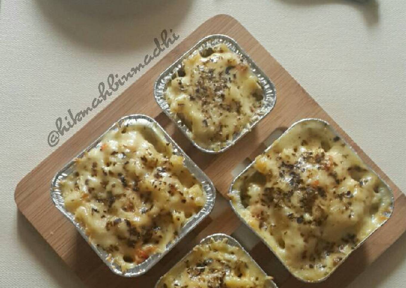 Cheesy Macaroni schotel kilat ala ala