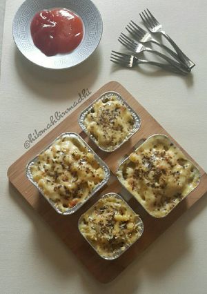 Foto resep Cheesy Macaroni schotel kilat ala ala