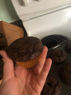 A picture of Moist and amazing chocolate cupcakes!.