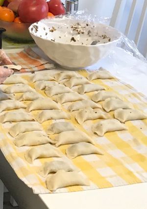Zdjęcie przepisu Idealne ciasto na pierogi.