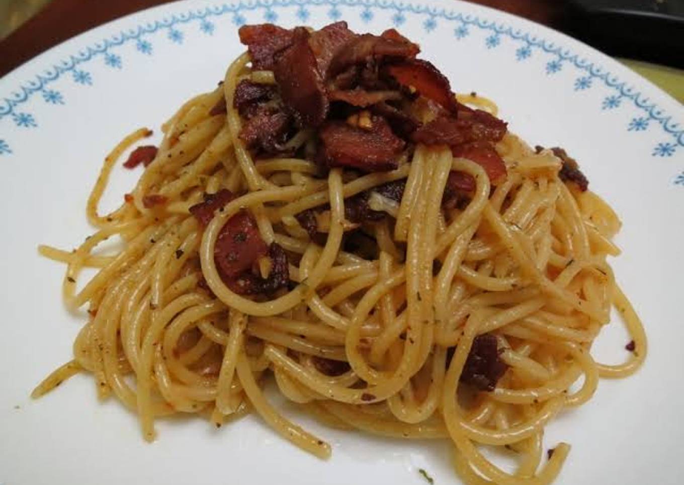 Spaghetti aglio olio