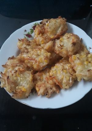 Foto resep Bakwan jagung krenyes2