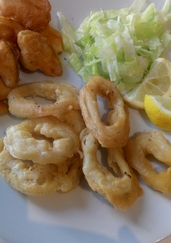 Una foto de Calamares a la romana
