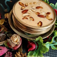 Makhana butterscotch kheer A picture of Makhana butterscotch kheer.