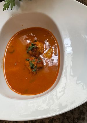 Une photo de 🦀🐳BOUILLABAISSE 🐬🐟🐠À MA FAÇON🦞🦐🐙