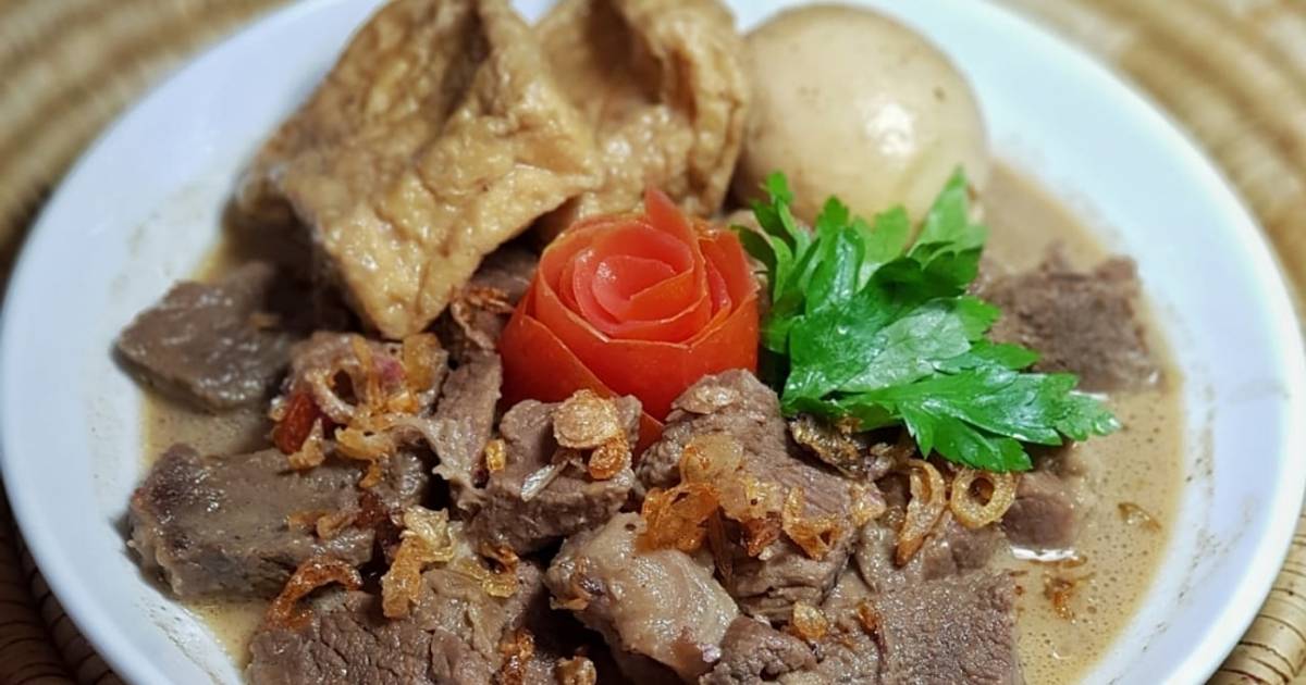 Resep Terik Daging Tahu Telur Oleh Marina Laksmitawati Cookpad