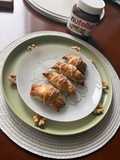 Mini Croissant de Nutella y nueces 🥐