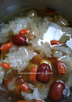 Foto resep 95. Peach Gum Dessert (MPASI friendly)