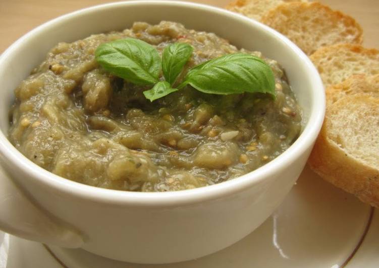 How to Prepare Perfect Vickys Aubere (Eggplant) Spread / Baba Ganoush GF DF EF SF NF