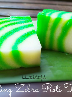 Foto resep Puding Zebra Roti Tawar