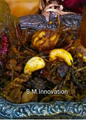 A picture of Panchute ki sabji.