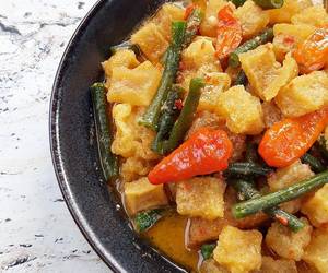 Masakan Unik (1.21) Sambal Goreng Tahu Krecek Kacang Panjang Sedap Nikmat