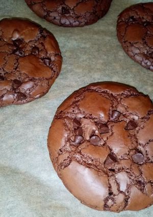 Une photo de Cookies façon brownies