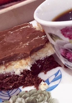 صورة لوصفة كيكه الباونتي