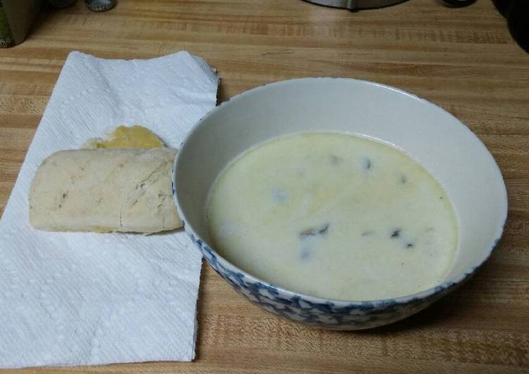 Simple Way to Make Speedy Super Easy, Super Quick 3 Ingredient Oyster Stew