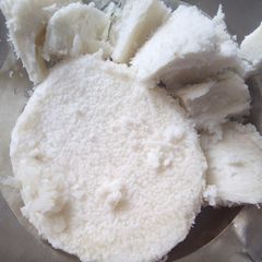 A picture of Boiled yam.