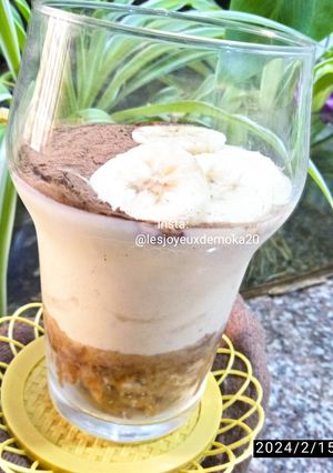 Une photo de Tiramisu aux bananes 🍌🍌🍌